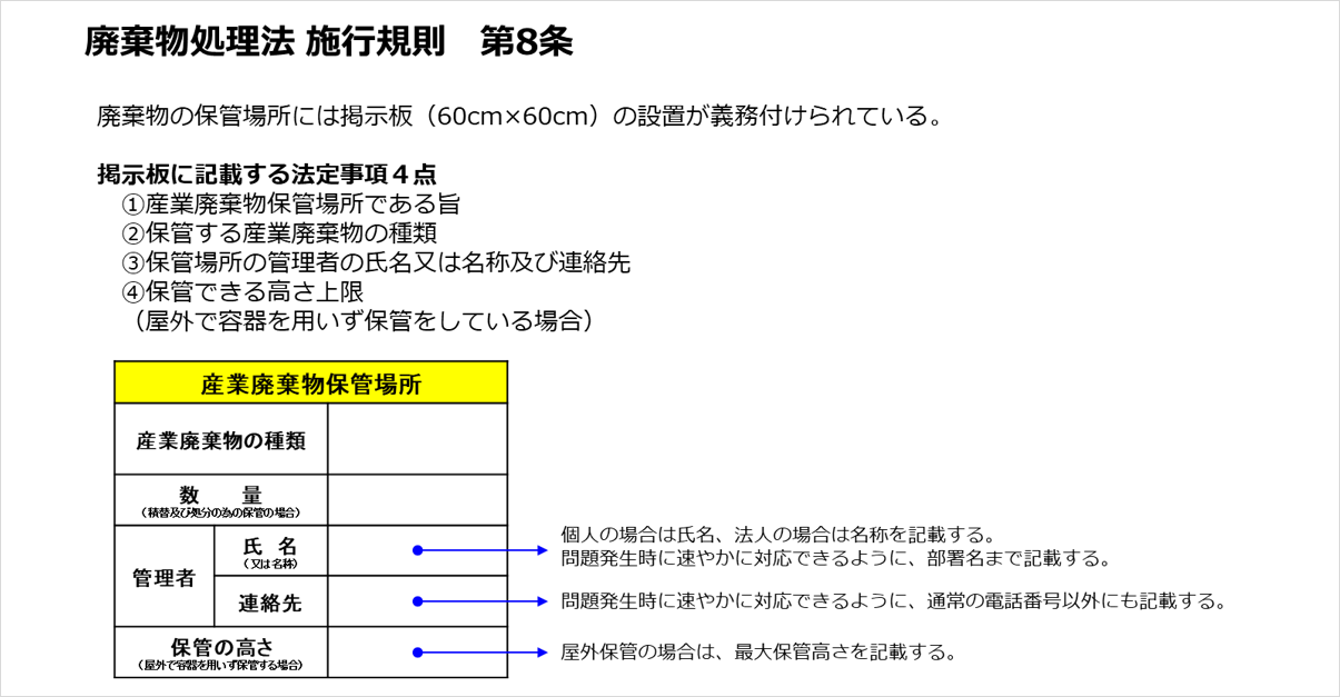 法律を知る 廃棄物処理法 法律を知る 廃棄物処理法 株式会社ベックスコーポレーション